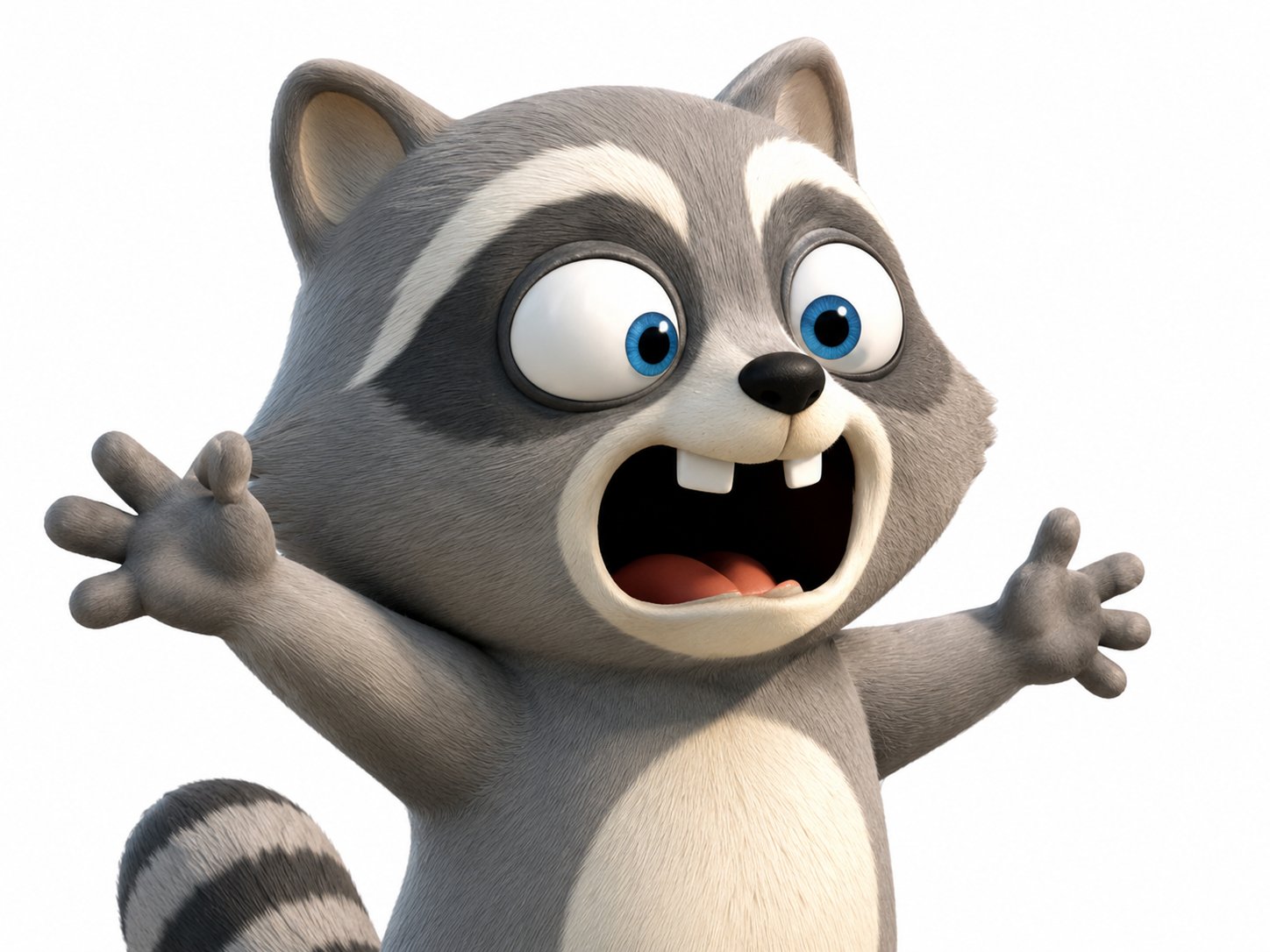 Eddy the raccoon