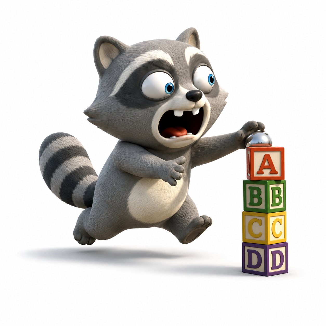 Impulsive raccoon